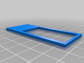 base laterale con agujeros in der Robotik bq printbot 3d print model - Mito3D