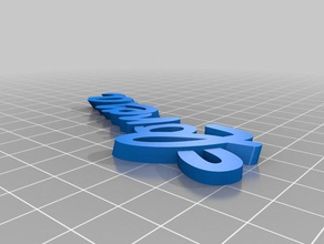 lorena organización personalizado 3d print model - Mito3D