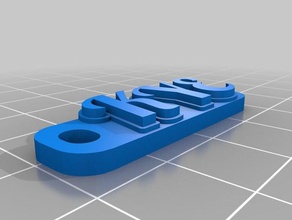 kye tag portachiavi organizzazione su misura 3d print model - Mito3D