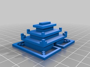 Haus in tokyo Gebäude Strukturen printcraft 3d print model - Mito3D