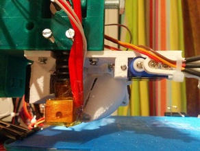 recreus flexible filament adapted 3mm prusa i3 3d printer extruders auto bed leveling fan servo 3d print model - Mito3D