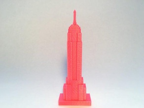 empire state building buildings & structures designproject engineeringproject makeredchallenge new york seetheworld skyscraper 3d print model - Mito3D