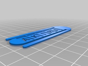akirapaperclips office personalizado 3d print model - Mito3D