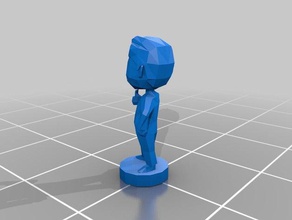 fallout vault boy figure toys & games 3d print model - Mito3D