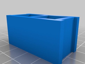 toy cinder block other openscad 3d print model - Mito3D