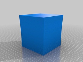 square vase customized decor 3d print model - Mito3D