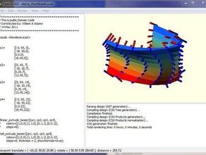 openscad surface des solides d'autres de bézier blobject courbe bibliothèque paramétrique tutoriel 3d print model - Mito3D