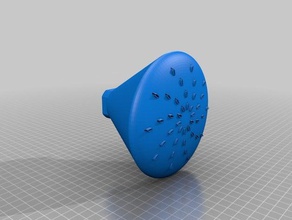 my customized shower head bathroom 3d print model - Mito3D