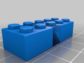 5x2 tijolo mecânico de brinquedos lego 3d print model - Mito3D