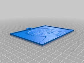mich 3d 2d-Kunst kundengebundene 3d print model - Mito3D