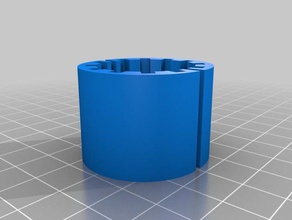 mon paramétrique personnalisé roulement à billes linéaire en option split L'imprimante 3d de pièces 3d print model - Mito3D