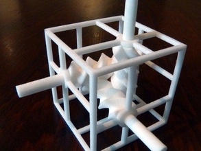 triple helix matemática arte 3d print model - Mito3D