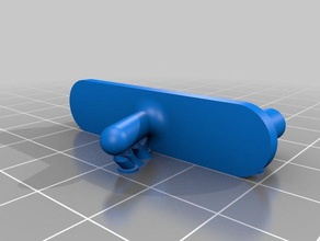 kanca ıkea billy organizasyon hack 3d print model - Mito3D