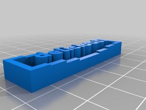 meine angepasste Projekt parametrische Modellierung openscad lernen kundengebundene 3d print model - Mito3D