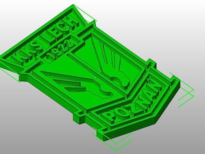 logo de lech art 3d print model - Mito3D