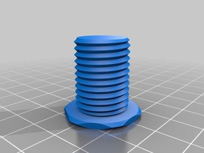customised nut parts customized 3d print model - Mito3D