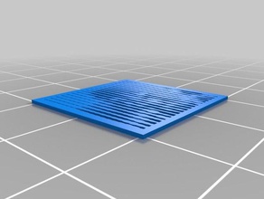 riccardo-sottobicchiere-quad 2d art su misura 3d print model - Mito3D
