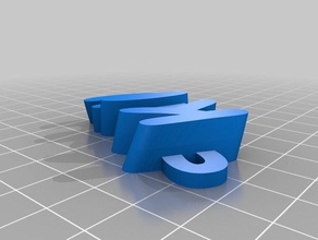 kaly-chave organização personalizado 3d print model - Mito3D