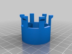 simple circular loom rubber bracelet toys & games 3d print model - Mito3D