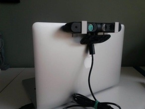 xtion-macbook air attachment camera 3d scan macbook xtion 3d print model - Mito3D