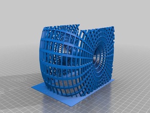 Raum wormhole-Diagramm Physik Astronomie 3d print model - Mito3D