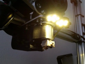 k8200 3drag bed light 3d printer accessories printbed lighting velleman 3d print model - Mito3D