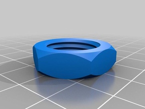 customised nut2 parts customized 3d print model - Mito3D