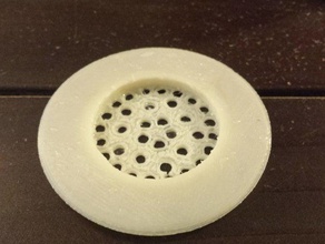 vasca di fondo bagno filtro la spina colino 3d print model - Mito3D