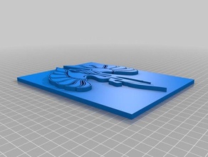 pontiac fiero pegasus l'emblème fireo hotte 3d print model - Mito3D