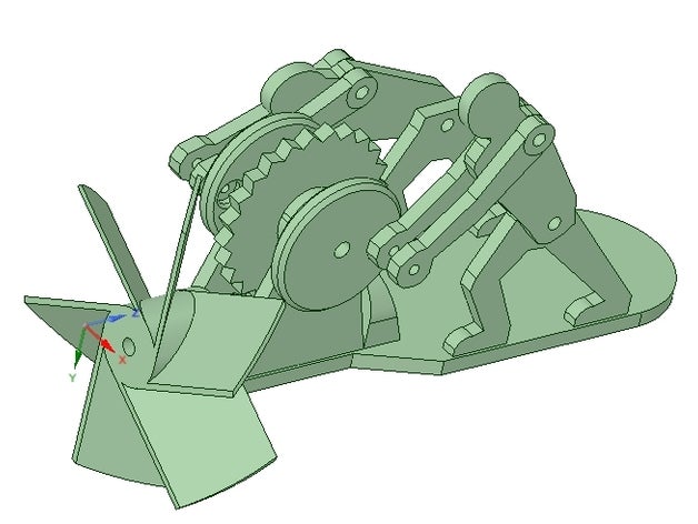 make wind radiator cap engineering catchthewind 3D print model - Mito3D