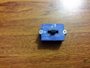 interrupteur à glissière de l'électronique 3d print model - Mito3D