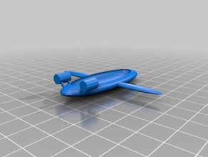 turbine powered surface gliding boat engineering makeitfloat 3d print model - Mito3D