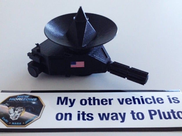 new horizons uzay aracı araç charon ufuklar jhu nasa yeni pluto 3D print model - Mito3D