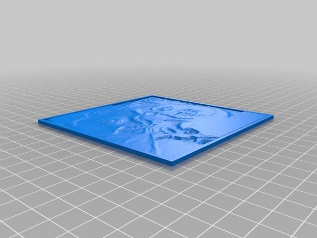 papa jason 2 2d art personnalisé 3D print model - Mito3D