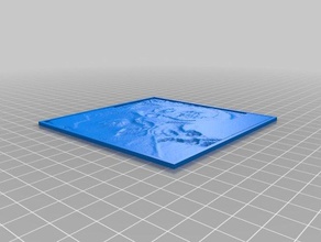 Papa jason-2 2d-Kunst kundengebundene 3d print model - Mito3D