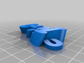 ına organizasyon özelleştirilmiş 3d print model - Mito3D