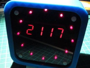 yuvarlak saatin durumda diy banggood saat çerçeve 3d print model - Mito3D