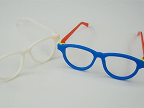 customizable glasses 3d fashion 3d print model - Mito3D