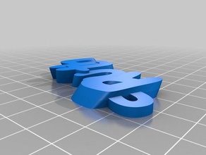 my customized iamburny's text - name ruth sml organization 3d print model - Mito3D