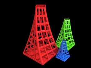 vase-Gebäude Container Gebäude Münzen pflanze vase 3d print model - Mito3D
