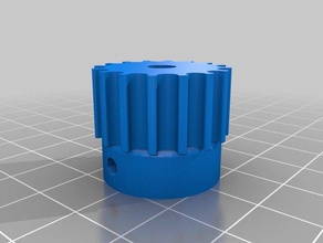 pulley gt2 3d printer parts customized 3d print model - Mito3D