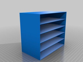 my customized drawer box containers 3d print model - Mito3D