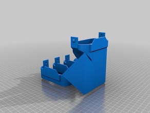 my left hand gauntlet costume customized 3d print model - Mito3D