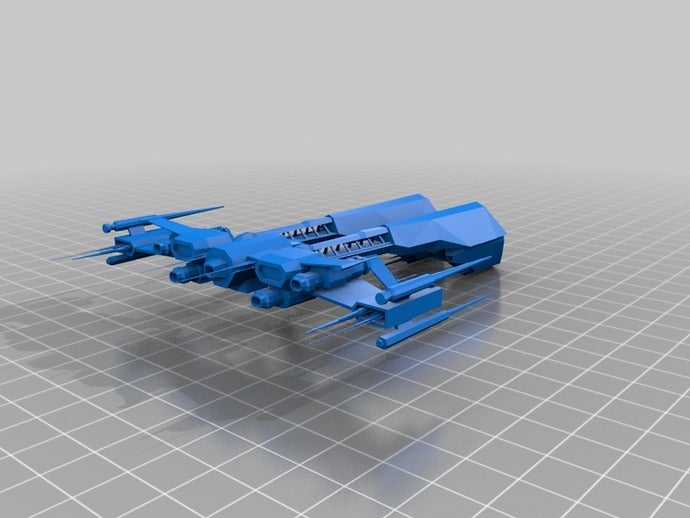 eve online rifter der minmatar-Fregatte Fahrzeuge Raumschiffe 3D print model - Mito3D