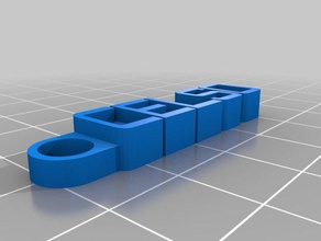 celso keychain organization customized 3d print model - Mito3D