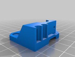bloco de unidade base - esquerdo da cabeça impressão Impressora 3d extrusoras 3d print model - Mito3D