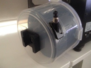 mankati filament container holder 3d printer accessories 3d print model - Mito3D