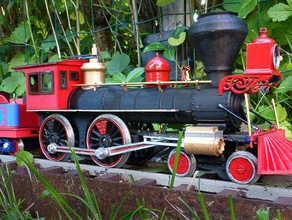 ABD Batı 1 32 ölçek lokomotif inşaat oyuncaklar bahçe tren g openrailway proje 3d print model - Mito3D