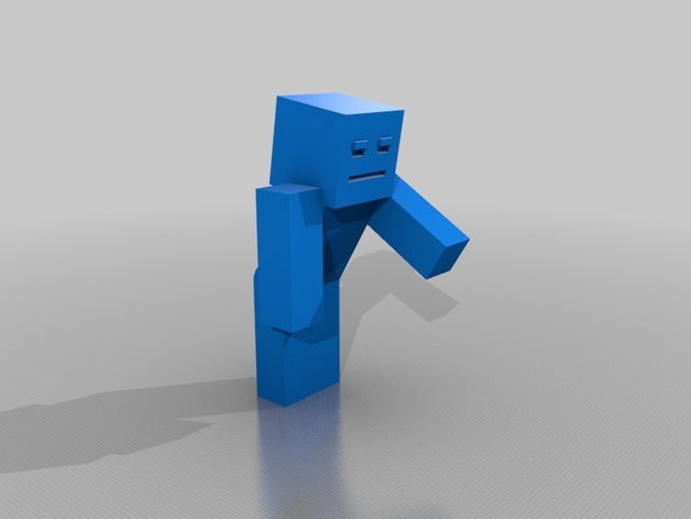 my minecraft steve people customized 3D print model - Mito3D