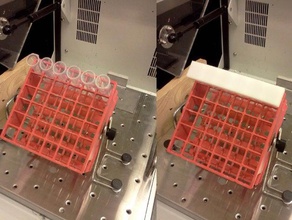 multiplex culture tube lid biology cap falcon 3d print model - Mito3D